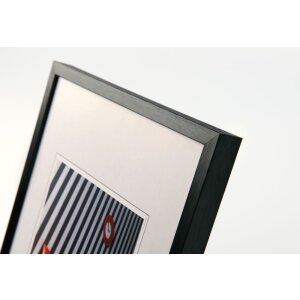 Marco de aluminio Walther Silla 42x60 cm negro DIN A2 marco para documentos