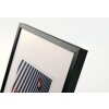 Silla armazón de aluminio 70x100 cm negro