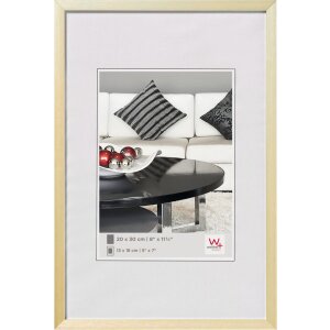 Silla con estructura de aluminio Walther 70x100 cm dorada
