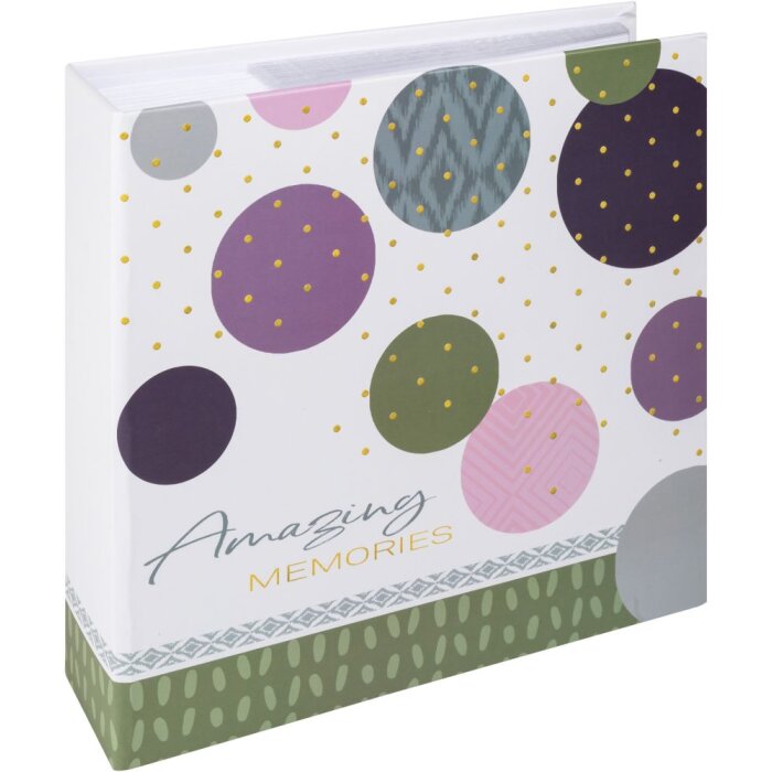 Walther Stock Álbum Amazing Memories 200 fotos 9x13 cm verde