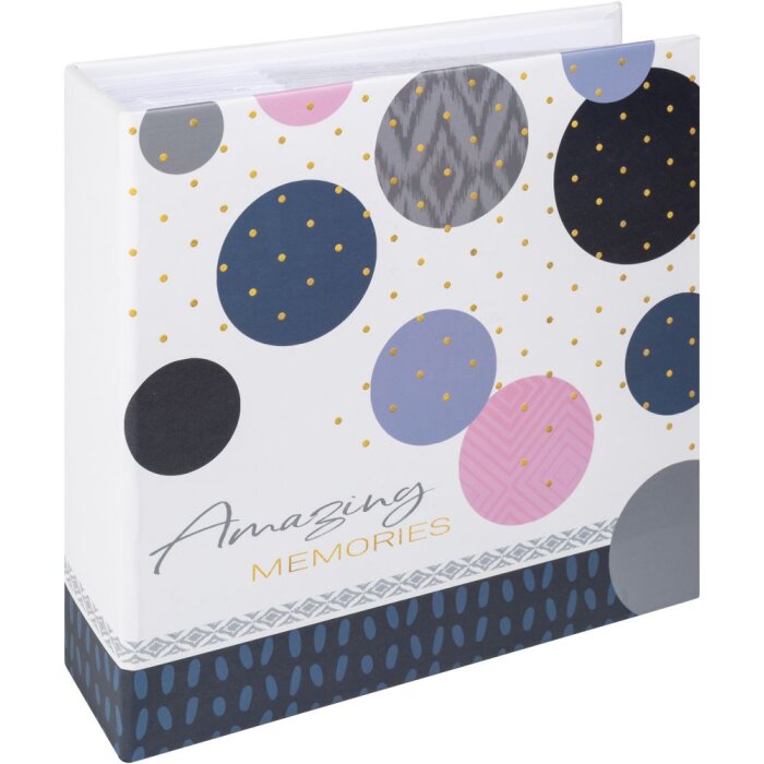 Walther Stock Álbum Amazing Memories 200 fotos 10x15 cm azul