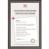 Marco para certificado Trendstyle A4 acero