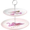 20CA1029 Mascagni etagere rosa 25 cm