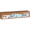 20PA974 Estantería de pared Mascagni con 3 compartimentos