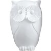 20QO600 Mascagni figura decorativa búho 26 cm blanco