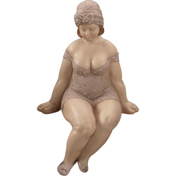 20CO759 Mascagni Figura Decorativa Mujer 16x16x29 cm