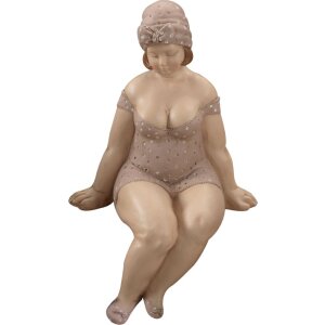 20CO759 Mascagni Figura Decorativa Mujer 16x16x29 cm