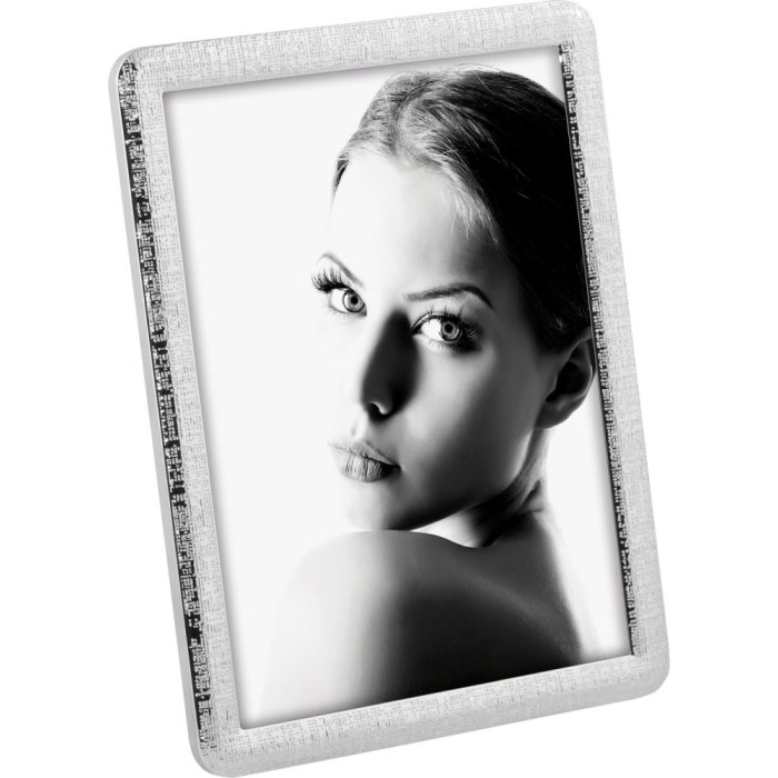 A1059 Marco de fotos Mascagni 15x20 cm plata brillo