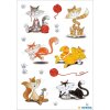 Herma Sticker DECOR Funny Cats brillo