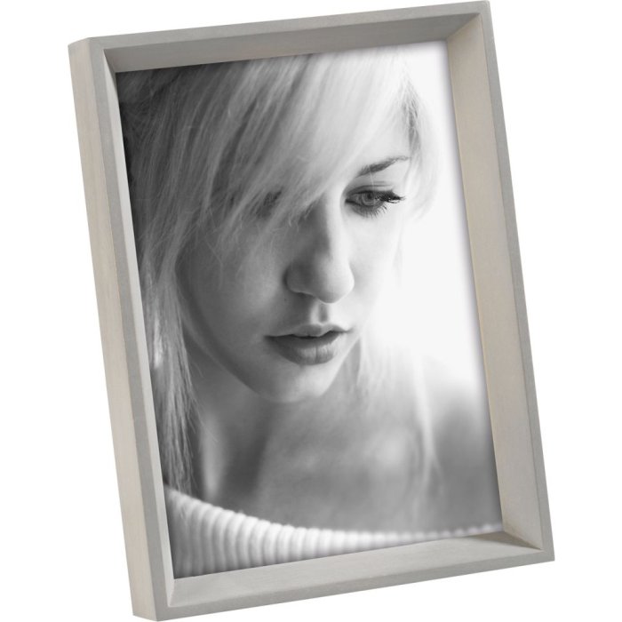 A754 Marco de madera Mascagni 13x18 cm gris