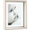 A756 Marco de madera maciza Mascagni 10x15 cm blanco doble cristal