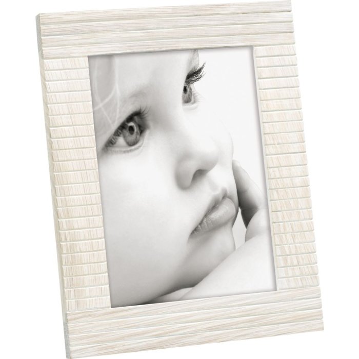 A758 Marco de fotos Mascagni Cortado 13x18 cm blanco