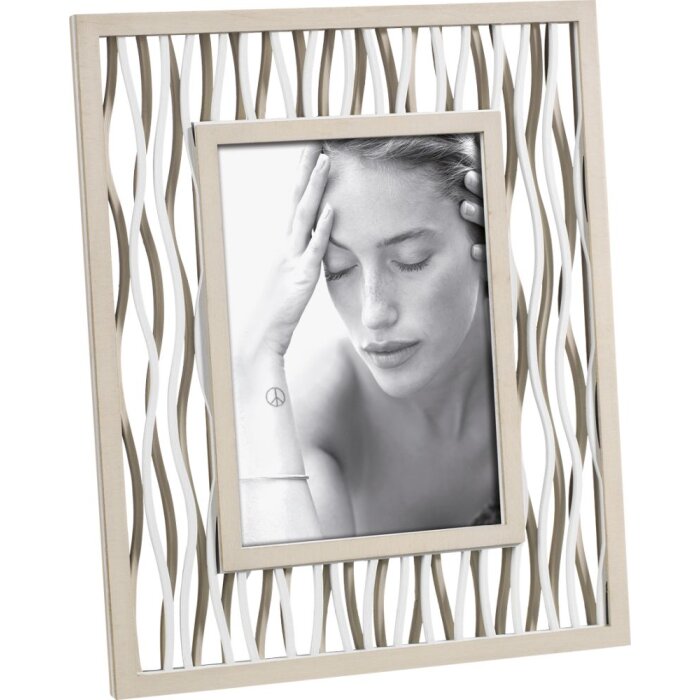 A893 Marco de fotos Mascagni 13x18 cm blanco