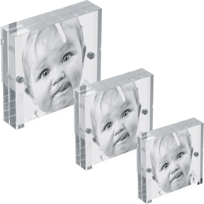 Marco de fotos acrílico Mascagni M215 15x15 cm