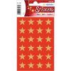 Herma Decor Pegatina Estrellas 5 puntas oro Ø15 mm