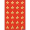 Herma Decor Pegatina Estrellas 5 puntas oro Ø15 mm