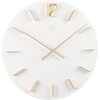 20QM578 Reloj de pared Mascagni 50 cm blanco