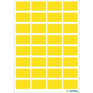 Etiquetas multiuso amarillas 12x19 mm papel mate 160 unid.