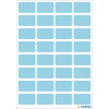 Etiquetas multiuso azul 12x19 mm papel mate 160 unid.
