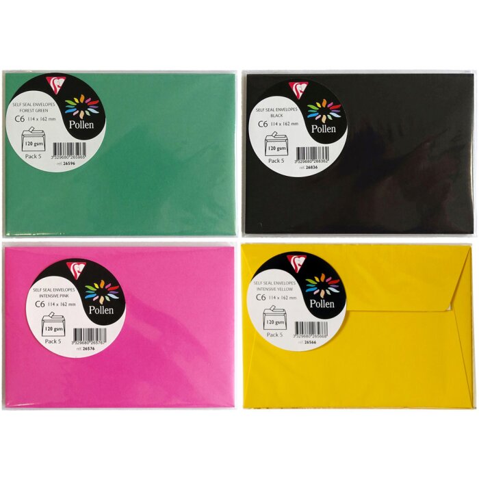 5 Sobres Polen 114x162 mm