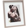 Marco con passepartout madera taupe S223K7