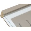 Marco con passepartout madera taupe S223K7