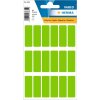 Etiquetas multiuso verde 12x34 mm papel mate 90 unid.