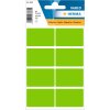 Etiquetas multiuso verde 26x40 mm papel mate 40 unid.