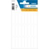 Etiquetas multiuso blancas 8x36 mm papel mate 168 unid.