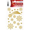 Pegatina de Navidad HERMA MAGIC estrellas + cola, purpurina