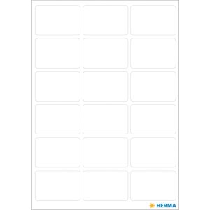 Etiquetas multiuso blancas 17x26 mm papel mate 126 unid.