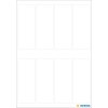 Etiquetas multiuso blancas 19x50 mm papel mate 56 unid.