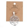 Percha decorativa color plata - MLHN0001