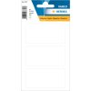 Etiquetas multiuso blancas 34x67 mm papel mate 21 unid.