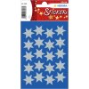 Herma Pegatinas Navidad Pegatina Estrellas plata Ø 21 mm