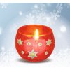 Estrellas adhesivas HERMA, lámina dorada-iridiscente