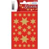 Adhesivos navideños Herma DECOR STARS, ORO