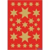 Adhesivos navideños Herma DECOR STARS, ORO