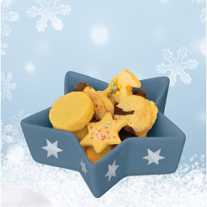 Pegatina de Navidad HERMA Estrellas plata
