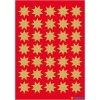 Pegatina HERMA estrellas, dorada Ø 16 mm Paquete de 3 hojas