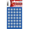 HERMA STARS pegatinas plata de Herma 3 hojas