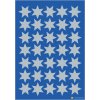 HERMA STARS pegatinas plata de Herma 3 hojas