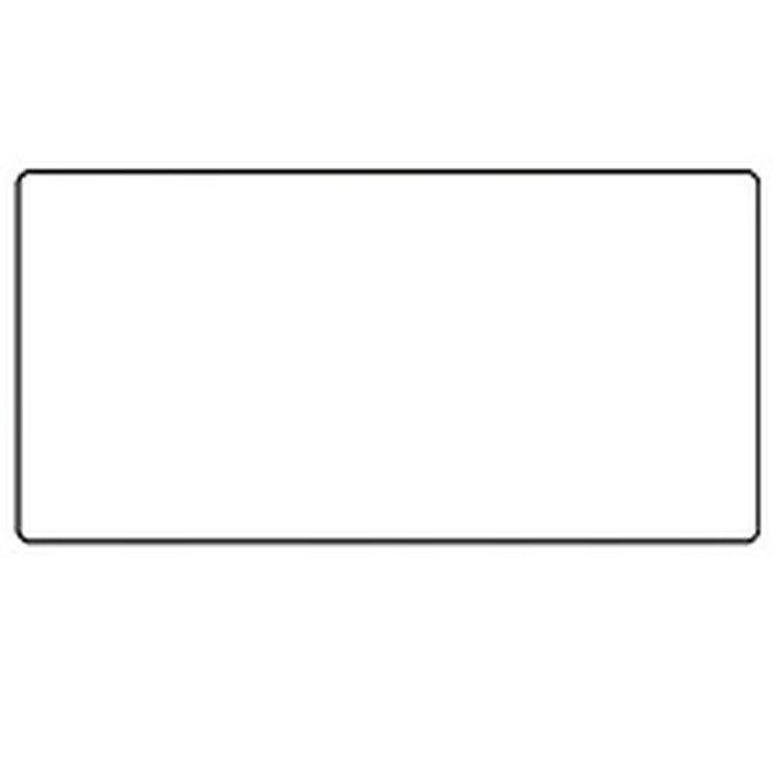 Rollo etiquetas blanco 100x50 mm papel mate 2000 unid.