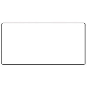 Rollo etiquetas blanco 100x50 mm papel brillo 2000 unid.