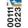 Herma Vario ETIQUETAS NUMÉRICAS 0-9 negro 2 hojas