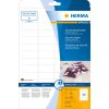 Etiquetas de seguridad blancas 45,7x21,2 mm lámina adhesiva extremadamente fuerte mate 1200 unid.