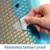 Etiquetas de seguridad blancas 45,7x21,2 mm lámina adhesiva extremadamente fuerte mate 1200 unid.