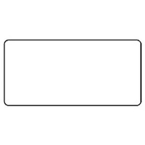 Rollo etiquetas blanco 52x25 mm papel mate 5000 unid.