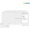 Etiquetas para direcciones Premium A4, papel blanco 199,6x289,1 mm mate 100 unid.