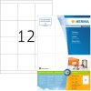 Etiquetas Premium A4, papel blanco 70x67,7 mm mate 1200 unid.